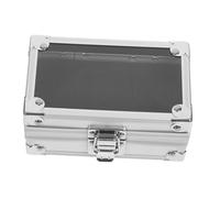 SKISUNO 50holes Nail Drill Bit Holder Box Nail Bits Display Stand Storage Organizer Storage Box