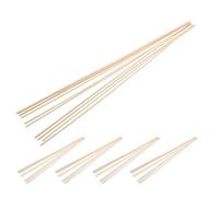 SKISUNO 50Pcs Bamboo Kite Support Rods 3Mm X 2Mm X 30Cm Long Bamboo Sticks for DIY Kite Making Craft Supplies Frame Accessories