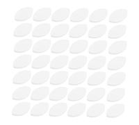 SKISUNO 50pcs Eye Shaped Lash Practice Sponges for Eyelash Extension Training User Friendly Tool for Beginners Professionals Realistic Simulation for Precise Application Soft Gentle
