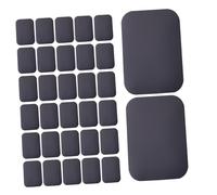 SKISUNO 50pcs Mobile Phone Holder Magnetic Metal Plates Iron Sheet Adhesive Magnet Plate for Phone Mount for Car Use