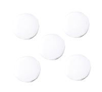 SKISUNO 5pcs Pure Cotton Round Powder Puff Makeup Sponge Puff for Loose Powder Application Soft and Absorbent