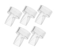 SKISUNO 5pcs Silicone Duckbill Valves Backflow Parts for Manual and Electric Breast Pumps Food Grade Silicone for Safe and Comfortable Pumping Experience