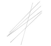 SKISUNO 5pcs Stainless Steel Fishing Bait Rigging Needle Worm Threading Tool with Handy Container for Efficient Carp Fishing Baiting