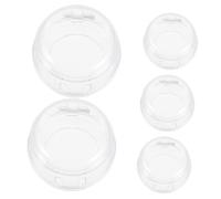 SKISUNO 5pcs Stove Knob Covers for Boy Girl Safety Plastic Gas Hob Covers Easy Open Close Mechanism