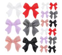 SKISUNO 60pcs Nail Charms Bow Nail Gems Ornaments for Manicure Decorations Jewelry Charms