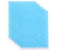 SKISUNO 6pcs Realistic Ripple Water Stickers Paper Sheets for DIY Projects and Sand Table Simulate Lifelike Water Surfaces with Versatile Usage Swimming Pool and Beach Scenes