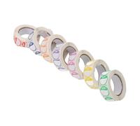 SKISUNO 7rolls Day of Week Labels Adhesive Date Stickers for Food Packaging Sticky Labels for Efficient Management Restaurants and Supermarkets