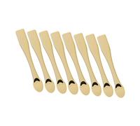 SKISUNO 8pcs Abs Makeup Spatulas Facial Mask Spoons Multi-function Cosmetic Cream Sampling Tools for Skincare and Eye Cream Application