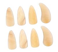 SKISUNO 8pcs Crafted Guzheng Armor Finger Protectors Comfortable Wear for Easy Guzheng Play