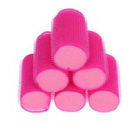 SKISUNO 8pcs Self Adhesive Sponge Hair Curlers for Women Soft Hair Rollers for Styling Bangs and Waves, Heatless Hairdressing Curlers Suitable for Daily Use and Travel