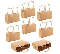 SKISUNO 8Pcs Thickened Wrapping Bags Handheld Flower Accessory Multi Function Storage Bags for Parties Delicate Present Packing Candy Bags for Festivals