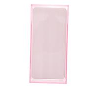 SKISUNO Acrylic False Eyelash Storage Case Transparent Compact Travel Organizer Box for Fake Lashes Protection and Easy Selection with Window for Various Lengths