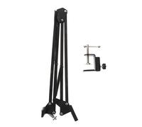 SKISUNO Adjustable Scissor Arm Webcam Holder with Sturdy Clamp Portable Desktop Stand for Live Streaming and Video Calls All Construction Scratch Resistant Surface