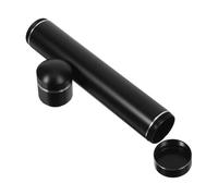 SKISUNO Aluminum Alloy Cigar Tube Portable Airtight Storage Case with Shockproof Design for Single Cigar Travel Outdoor Activities Long-Term Freshness Preservation