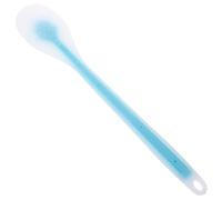SKISUNO Anti-Slip Long Handle Lotion Back Applicator Wand for Body Care Gentle Soft Brush for Applying Creams Ointments and Sunscreen Suitable for Various Heights Sky-Blue