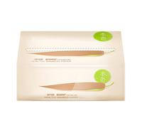SKISUNO Bamboo Pulp Paper Towels Natural Extraction Type 6 Packs Tissue Paper Napkins Soft and Absorbent for Home and Hotel Use