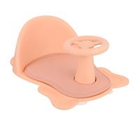SKISUNO Bathing Seat with High Backrest Non Slip Tub Chair Lightweight and Shower Seat for Newborns and Easy Clean Open Side Design Portable for Travel and Home Use