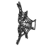 SKISUNO Black Spider Web Hair Claw Clip Metal Claw Clips for Thick Long Hair for Occasions
