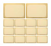 SKISUNO Blank Certificate Paper 30PCS A4 Gold Foil Border Personalizable Paper for Classroom Awards and Employee Recognition for Students and Volunteers