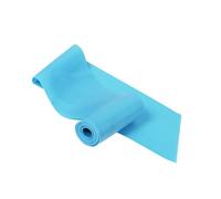 SKISUNO Blue Yoga Strap for Strength Training and Stretching Non Slip Elastic Fitness Band for Men Women Enhances Flexibility and Supports Difficult Poses