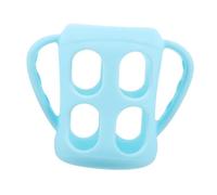 SKISUNO Bottle Handle Grip Silicone Sleeve Holder for Nursing Bottles Easy to Install for Independent Drinking Transition Shower