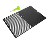 SKISUNO Braille Plate Stylus for Blind People Plastic Braille Writing Board 27 Lines and 30 Cells Per Line for Learning and Daily Use