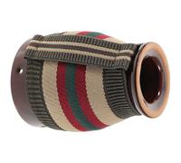 SKISUNO Ceramic Moxibustion Scraping Can Moxa Cone Holder Inner Circulation Relaxing The Body Brown 2.95x2.95x4.13in Heat Insulation for Anytime and Anywhere Use
