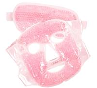 SKISUNO Cooling Gel Face Mask Reusable for Soothing Cold Therapy Effective for Eyes and Stress Relief with Washable Pvc and Charpie Material, for School Use and Family
