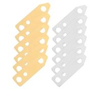 SKISUNO Copper Zinc Electrode Strips Fruit DIY Science Experiment Materials for Electricity Learning Educational Tools