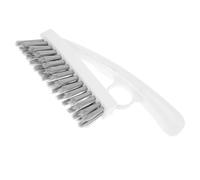 SKISUNO Crevice Cleaning Brush for Shower Tile Cleaner Bathroom Scrubber with Stiff Bristles No Dead Corner Design for Grout Corner and Sliding Door Tracks Household Cleaning Tool