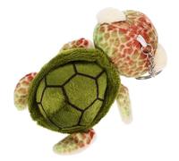 SKISUNO Cute Plush Turtle Keychain Small Lightweight Stuffed Animal Pendant Bag Charm Portable Sea Creature Accessory for Keys Backpacks Handbags and Women
