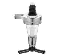 SKISUNO Drinks Dispenser and Juice with 25ml Capacity Wall Mounted Pump Head Plastic and Stainless Steel Material, Easy to Use and Prevents Wastage for Syrup Bars and Kitchens