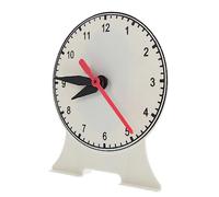 SKISUNO Educational Teaching Clock Model Interactive Learning Tool for Safe Reliable and Early Educational for Primary School Mathematics