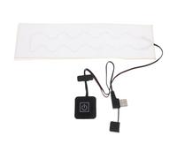 SKISUNO Electric Heating Pad Neckerchief and Quick Heating Scarf Warmer with Carbon Fiber Material, Soft the Touch USB Powered 5v/2a, for Winter Outdoor and Indoor Use