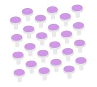 SKISUNO Electric Nail File Replacement Pads for Baby 24PCS Universal Nail Grinding Heads Easy to Install and Replace Safe for Infant and Toddler Suitable for 6-12 Months (Purple)