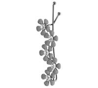 SKISUNO Elegant Bridal Hair Clip Flower Hair Accessory Clip for Women Asian Style Hairpin for Wedding Party Formal Occasion