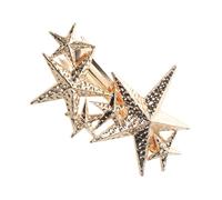 SKISUNO Elegant Star Hair Clip Unique Alloy Five-point Hairpin for Women Shaped Hair Jewelry Decoration for Daily Wear Parties and Weddings