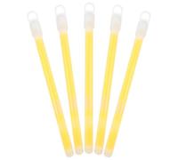 SKISUNO Emergency Lighting Tools Multi-Functional Glow Sticks 5Pcs with Hook Portable Fluorescent Sticks for Camping Hiking Night Use