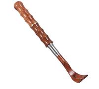 SKISUNO Extendable Back Scratcher Massage Tool Made of Mexican Rosewood for Adults Portable Telescoping Itch Relief Tool for Daily Use at Home or Travel