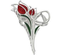SKISUNO Flower Hairpin Tulip Claw Clips for Women Hair Hawaii Flower Hair Clip for Women