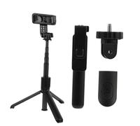 SKISUNO Folding Wireless Selfie Stick Outdoor Tripod Stand Portable Selfie Holder for Cell Phone Use at Beach Party