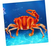 SKISUNO Funny Crab Plush Throw Pillow for Home Decoration Learning Tool Plush Material Cute Addition to Desk Sofa