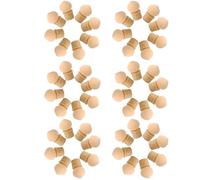 SKISUNO Gradient Nail Sponges 50pcs Rounded Sponge Heads with Even Release for Natural Nails Professional Manicure Tools