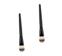 SKISUNO Hair Face Mask Brush Set 2pcs for Precise Application Nylon Reusable with Comfortable Grip Facial Mud Mask Brushes for DIY Skincare