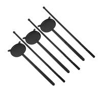 SKISUNO Handheld Eye Occluder Kit 12 Portable Reusable Eye Occluders Black Vision Test Pointer