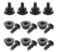 SKISUNO Hard Drive Screw 10pcs Shock Absorbing Screw Kit for Solid State Drives Quick Installation on Motherboard