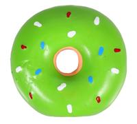 SKISUNO Hard Rubber Dog in Sturdy Latex with Sturdy Construction and Interactive Play Features, Designed a Realistic Donut Shape for Chewing Puppies and Dogs, for Fun and Healthy