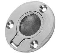 SKISUNO Heavy Duty Stainless Steel Recessed Floor Pull Handle with Ergonomic Grip, Suitable for Marine and Yacht Hatch Door Latches