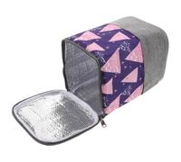 SKISUNO Insulated Bottle Cooler Bag Portable Milk Bottles Storage Tote with Oxford Cloth Design for Travel Outdoor Lunch Carrying Multipurpose Thermal Milk Storage Carrier