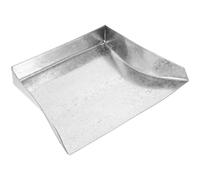 SKISUNO Iron Dustpan Large Metal Dust Pan for Outdoor Cleaning Upright Design Heavy Duty Construction for Garden and Patio Use Garbage Dustpan for Easy Waste Collection